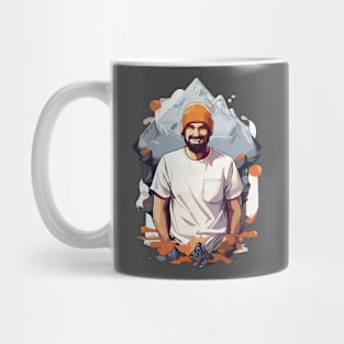 Man is born to nature Mug